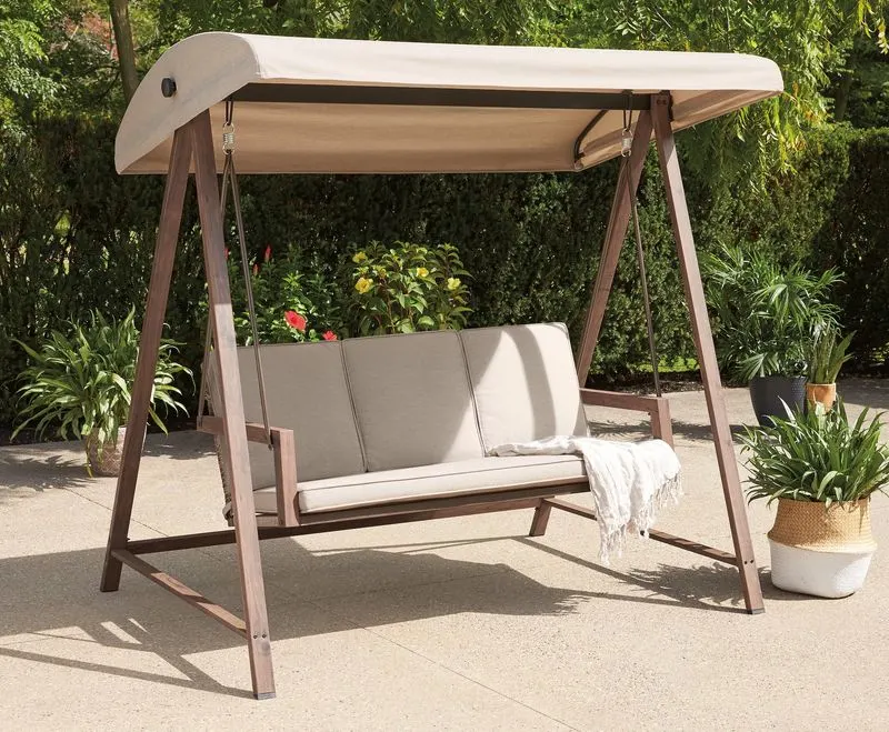 Garden Swing with Canopy