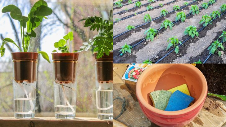 12 Genius Ways to Water Your Plants While You’re on Vacation