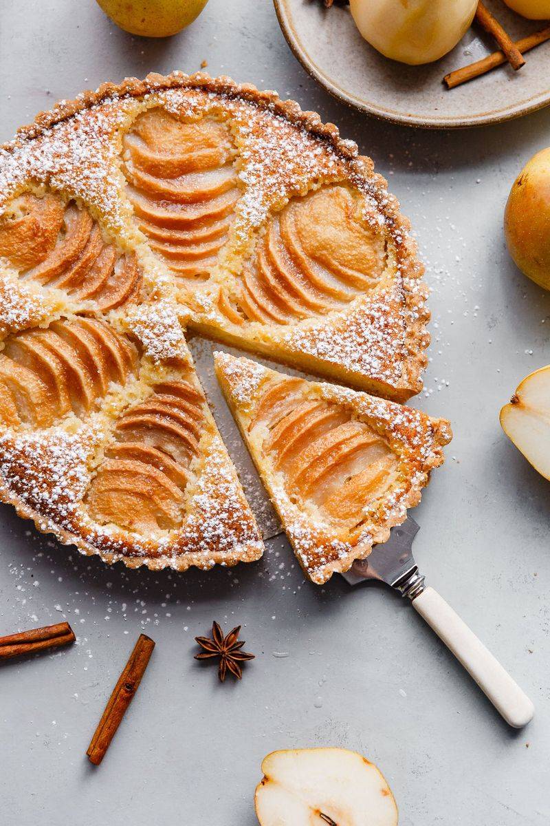 Ginger-Spiced Pear Tart