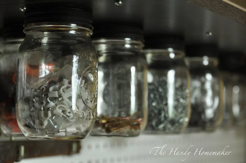 Glass Jar Organizer