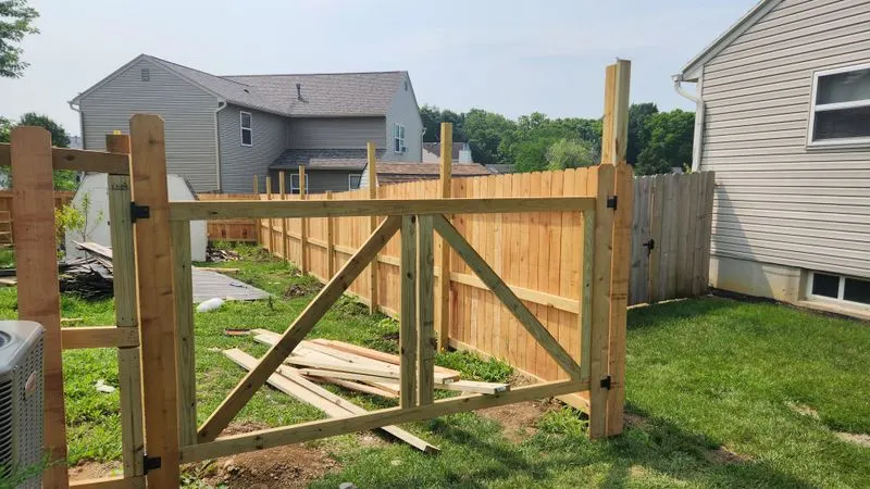Install a Double Fence