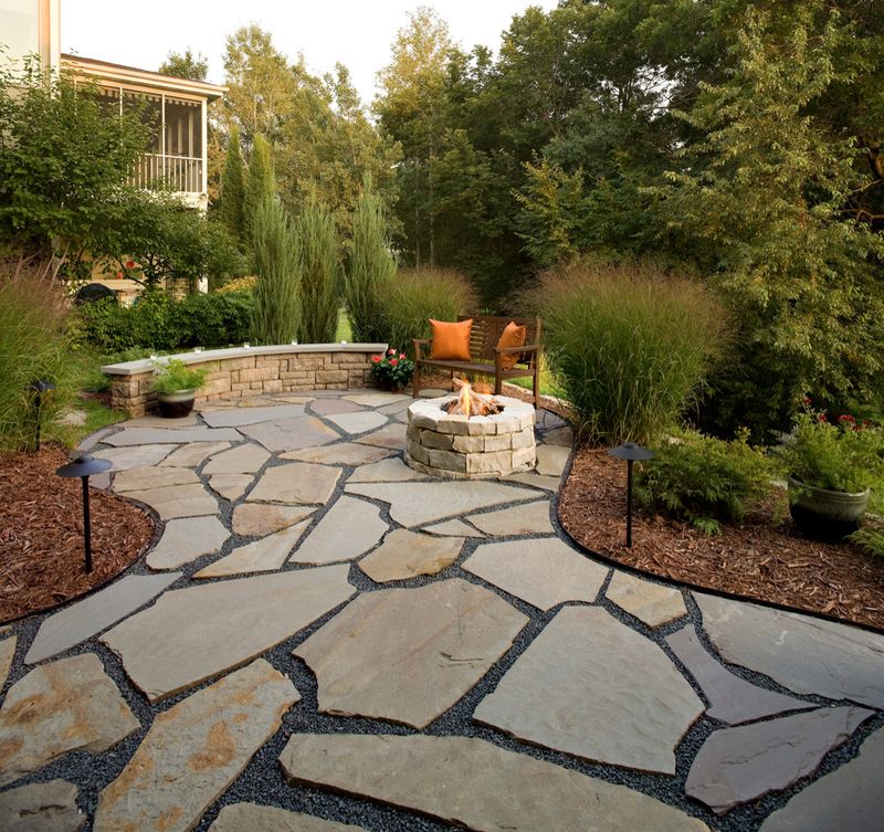 Irregular Flagstone Pathway