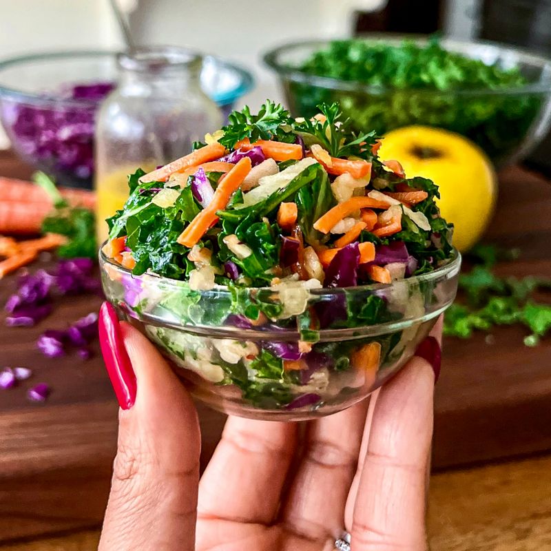 Kale and Apple Slaw