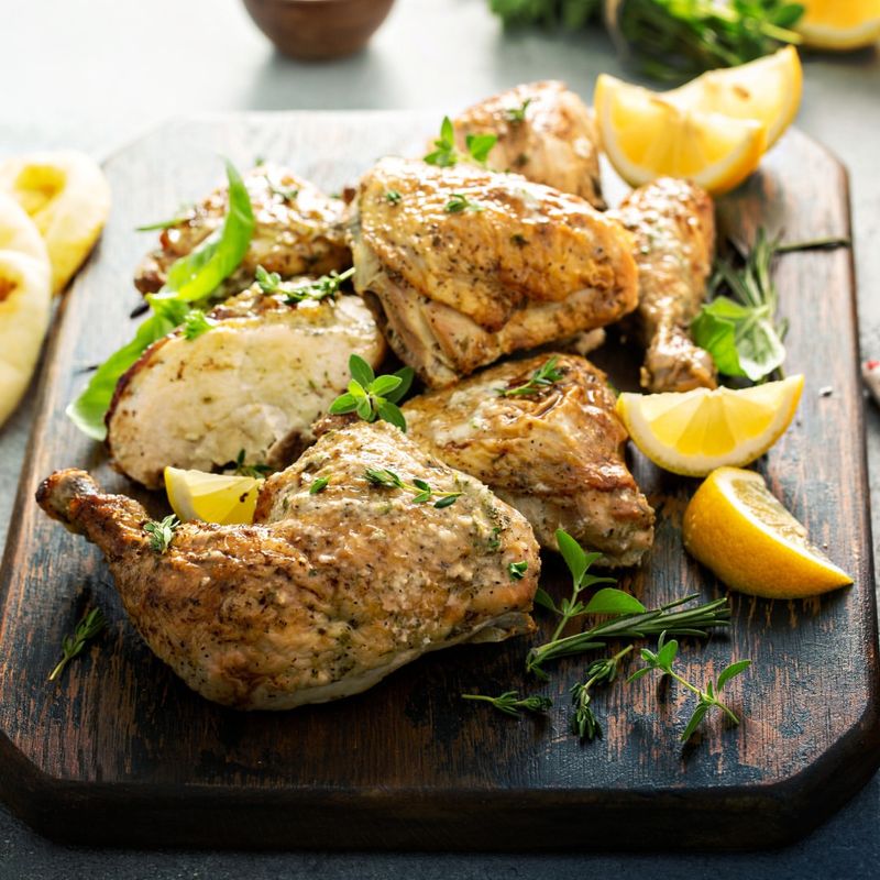 Lemon Thyme Roasted Chicken