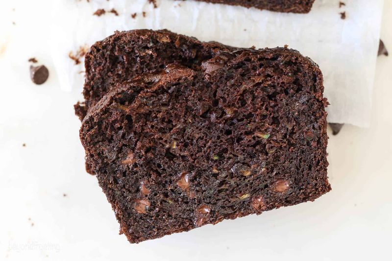 Mint Chocolate Zucchini Bread