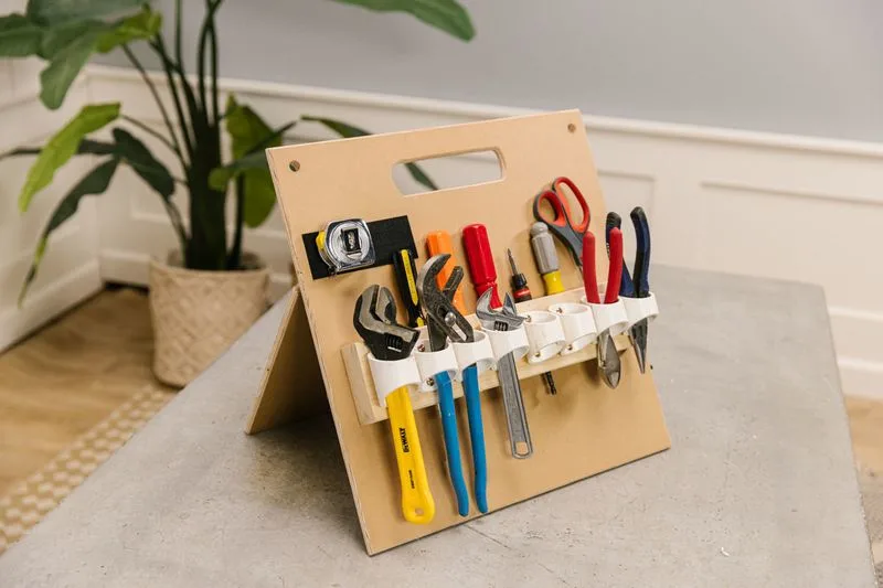 PVC Pipe Garden Tool Holder