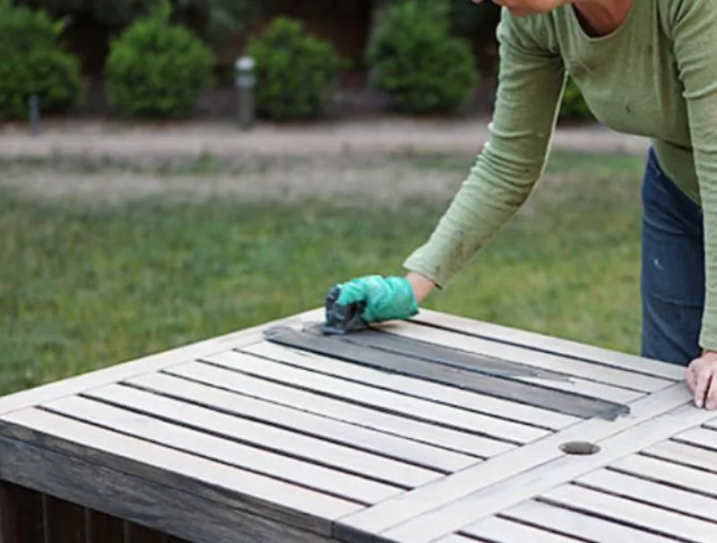 Paint or Stain Outdoor Furniture