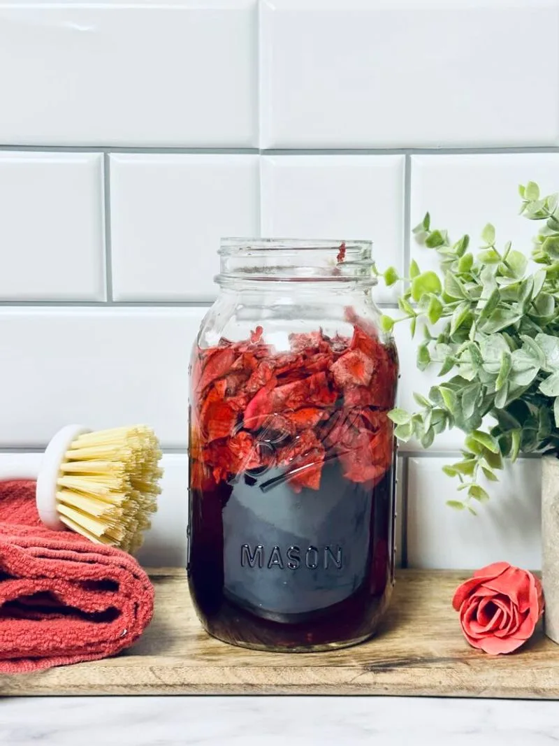 Petal-Infused Vinegar