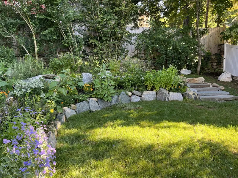 Poolside Herb Garden