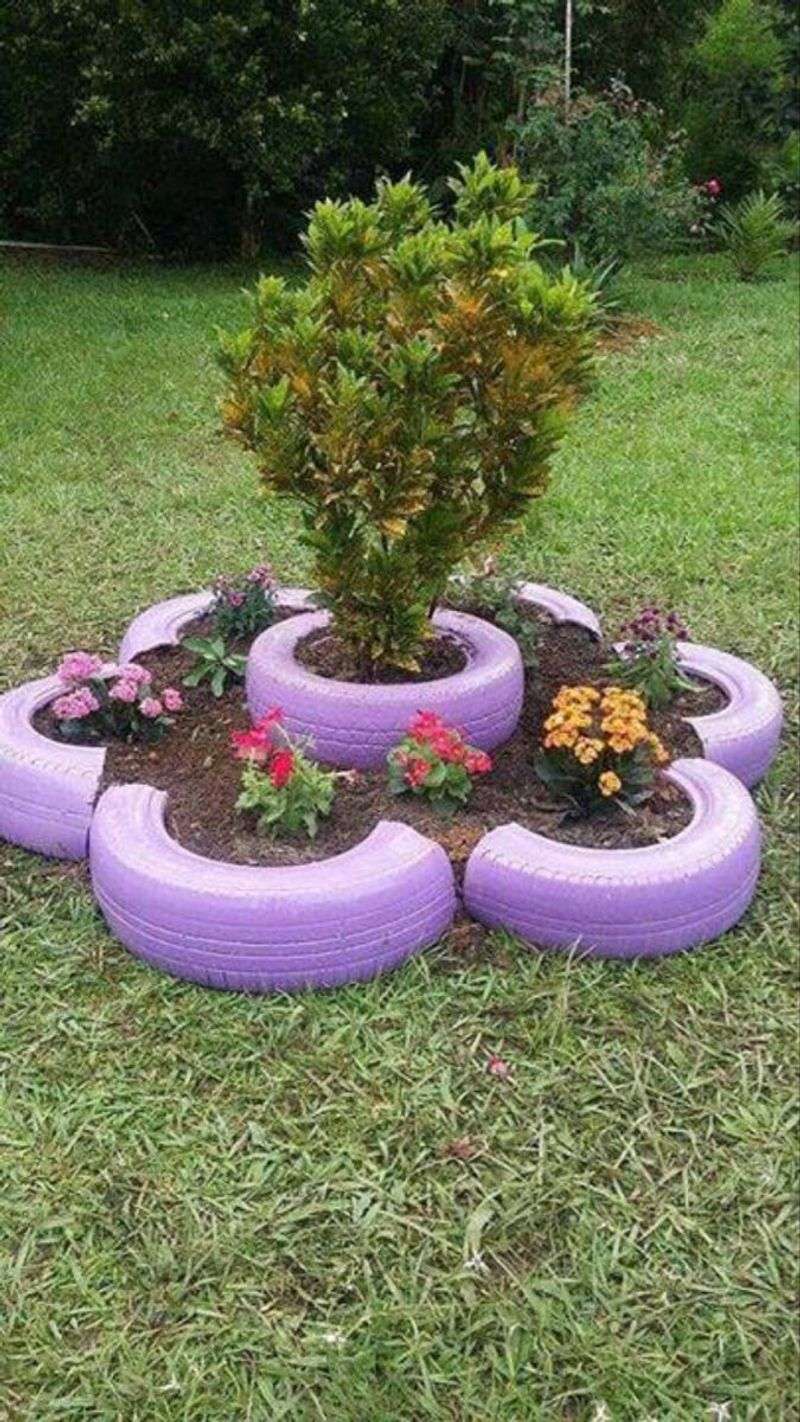 Recycled Container Garden