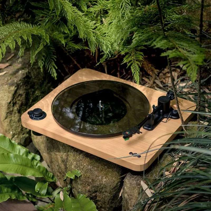 Retro Record Player Fountain