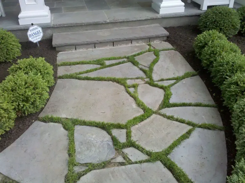 Rustic Stone Pathway