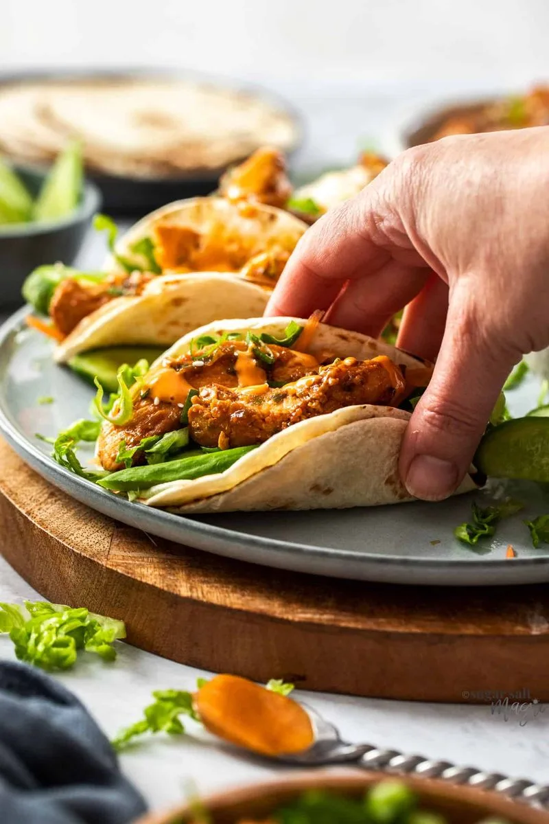 Spicy Carrot Tacos