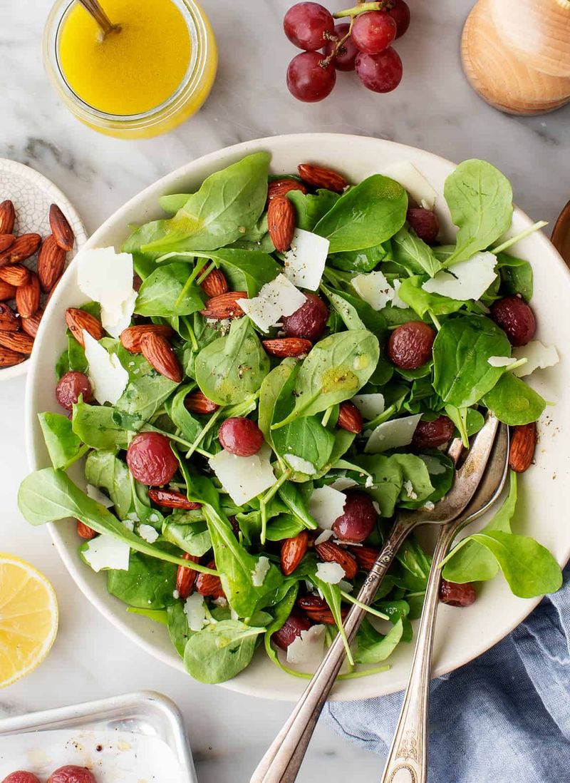 Spring Herb Salad with Lemon Vinaigrette