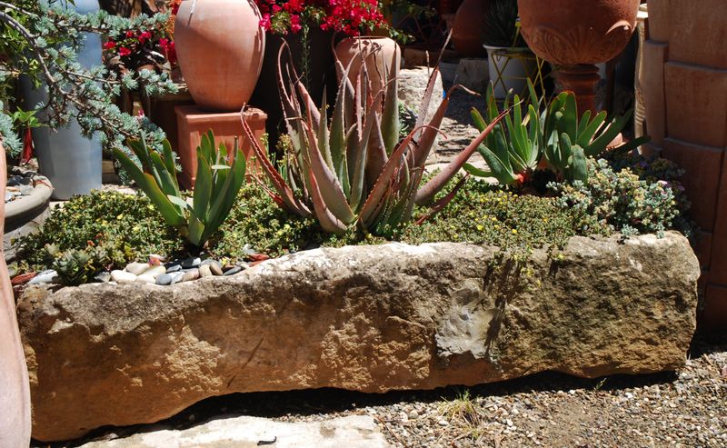 Stone Trough Planter