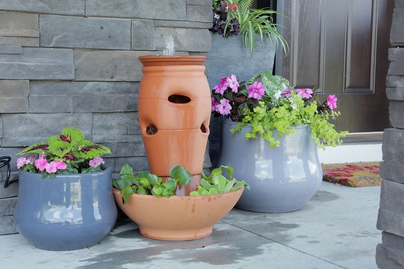 Terracotta Pot Fountain