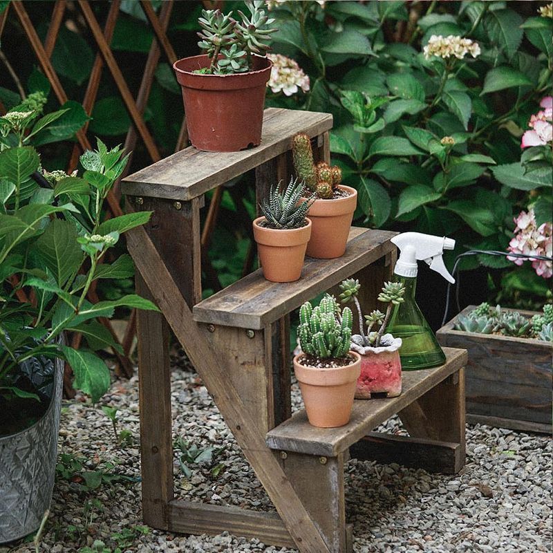 Tiered Flower Pot Stand