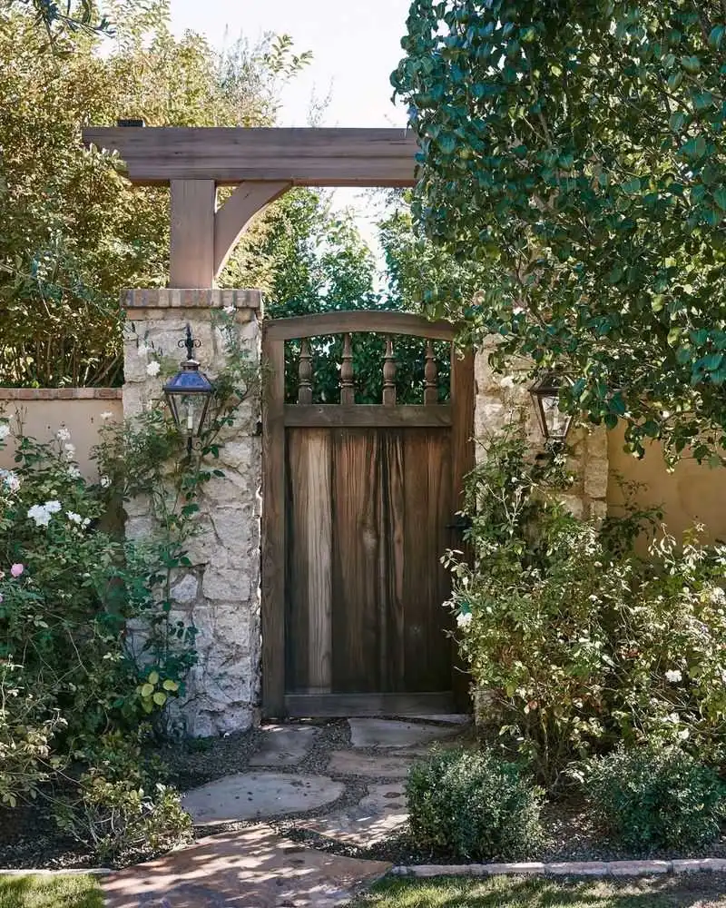 Vintage Door Garden Gate