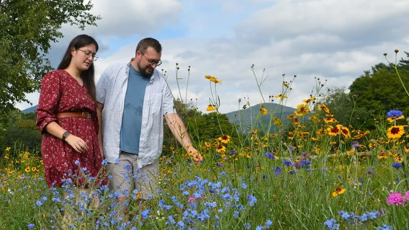 Wildflower Art Installations