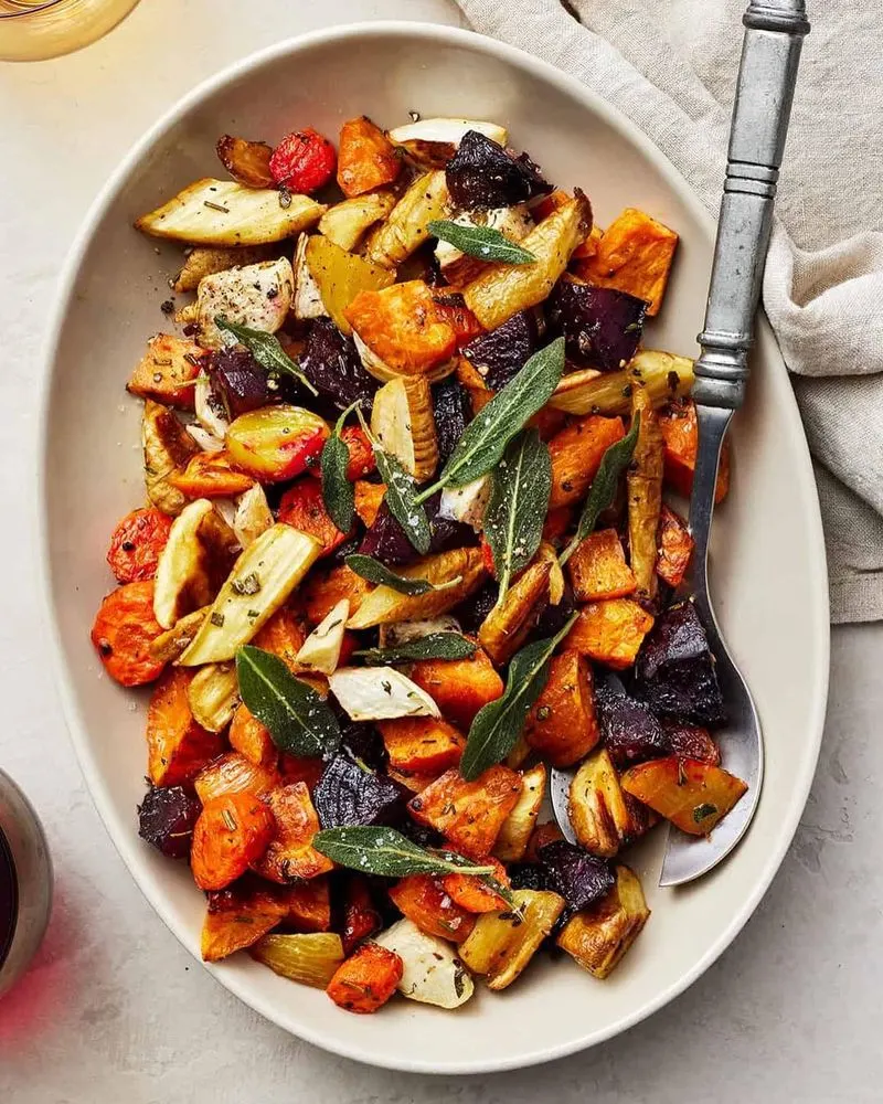 Winter Root Vegetable Roast