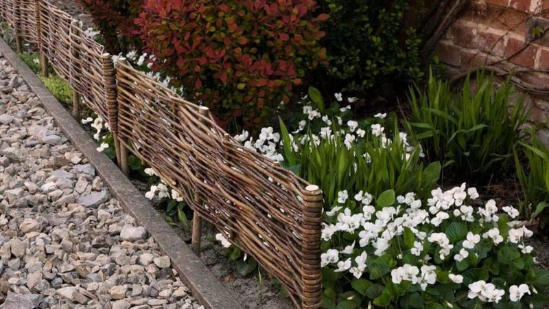 Woven Willow Edging