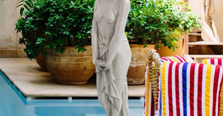 13 Perfectly Placed Garden Statues That Will Elevate Your Outdoor Design