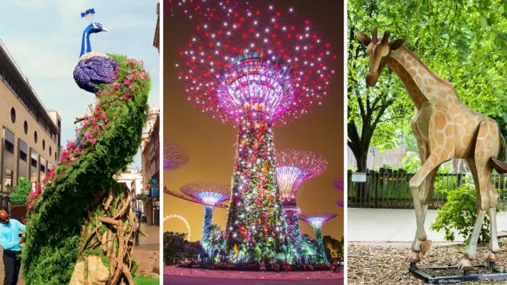 25 Living Plant Sculptures Transforming Public Spaces Across The World