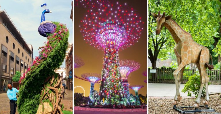 25 Living Plant Sculptures Transforming Public Spaces Across The World