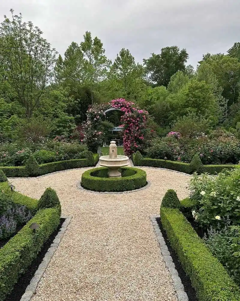 Colorful Gravel Paths