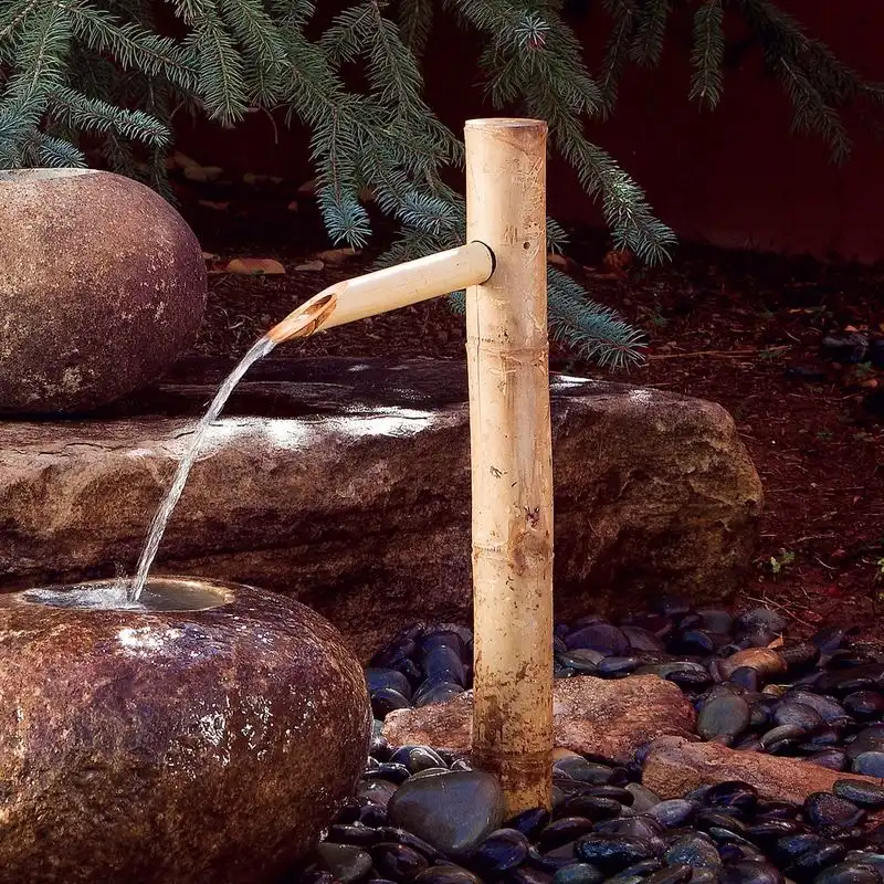 Bamboo Water Spout