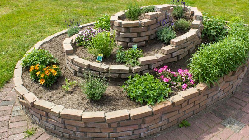 Edible Herb Spiral