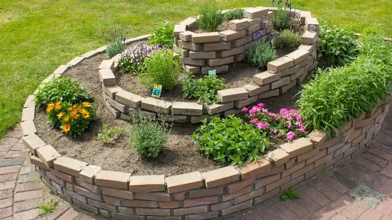 Edible Herb Spiral