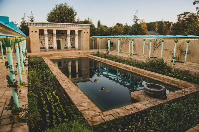 Egyptian Courtyard Garden