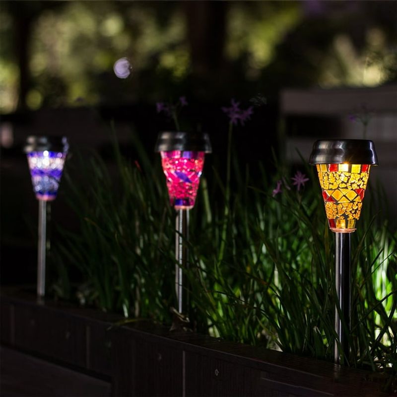 Mosaic Garden Lights
