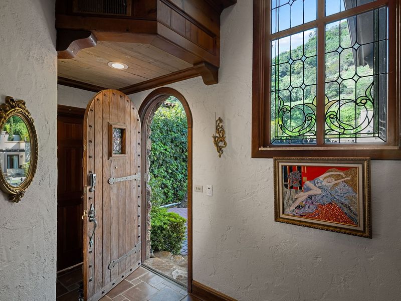 Fairy Tale Wooden Door