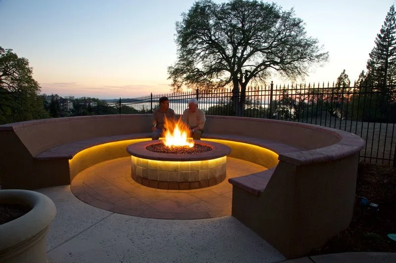 Fire Pit Lighting