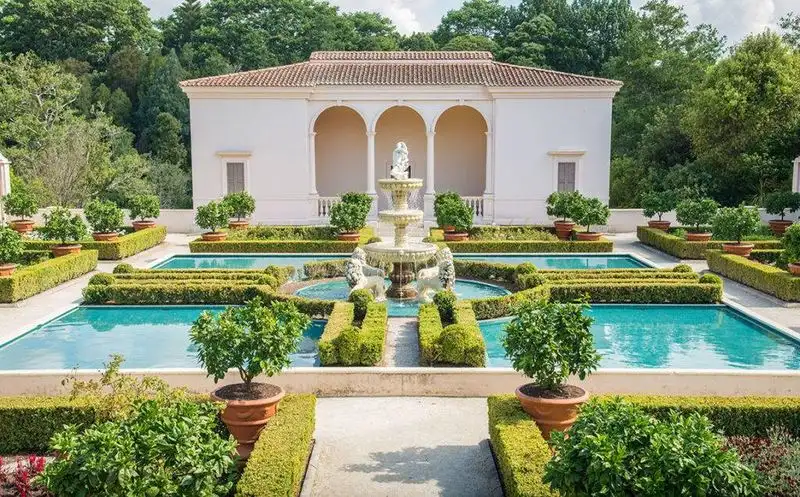 Formal Italian Renaissance Pond