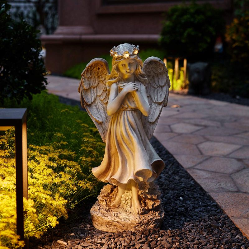 Garden Sculptures with Lights
