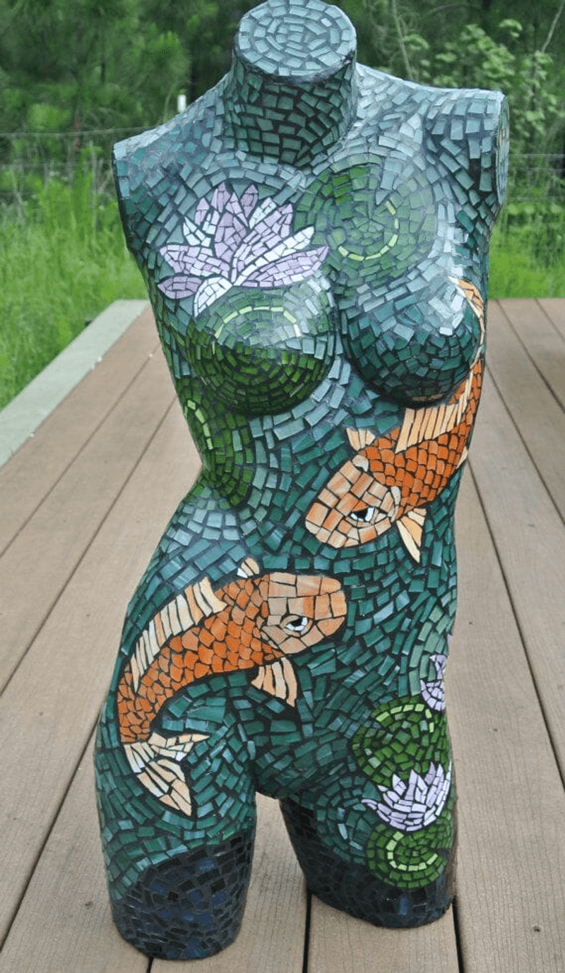 Sculptural Mosaic Pieces