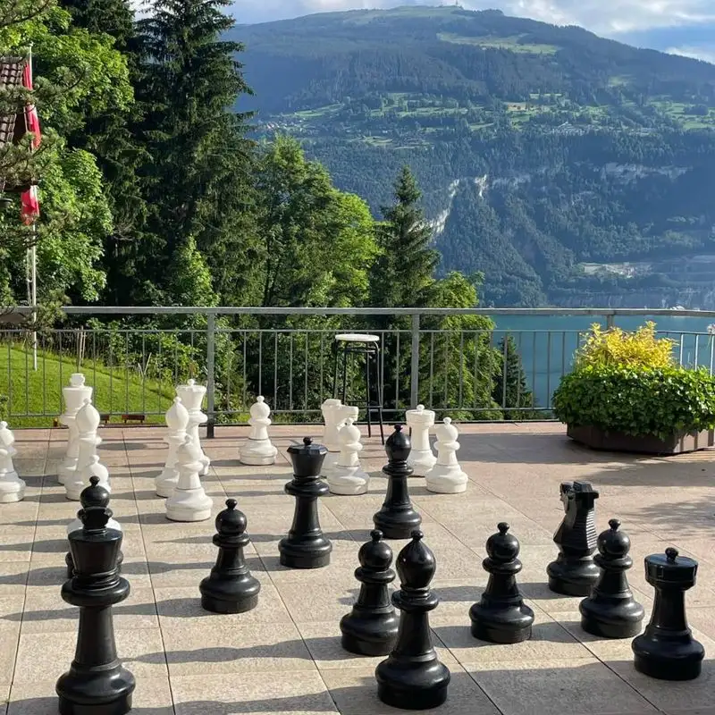 Giant Chess Set Stand-off