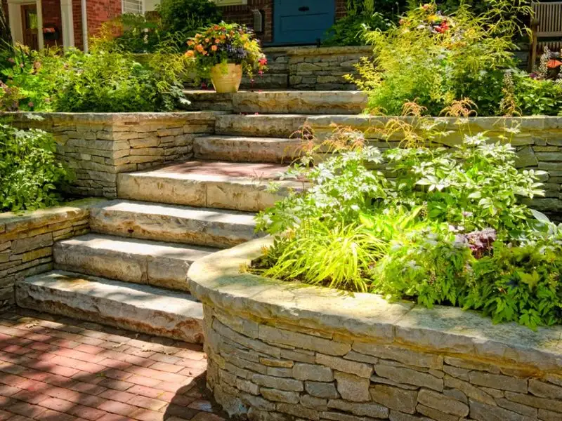 Layered Stone Terraces