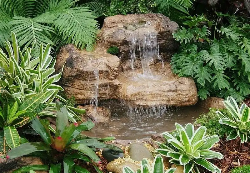 Miniature Rock Waterfall