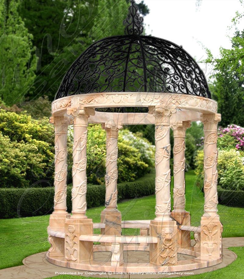 Elegant Mosaic Gazebo