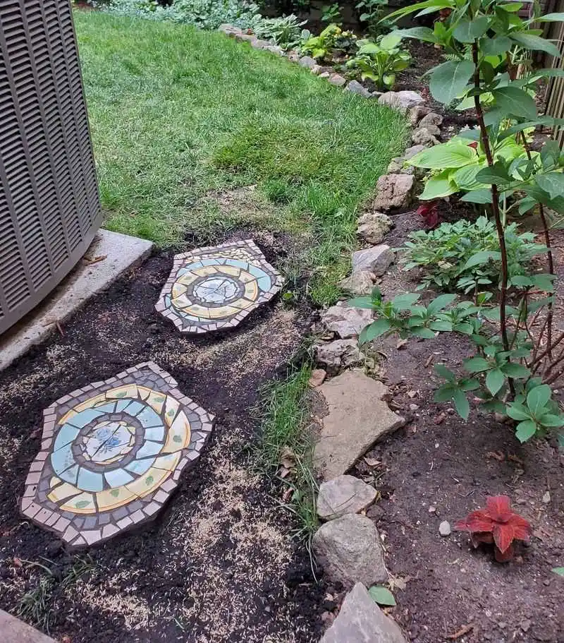 Mosaic Stepping Stones