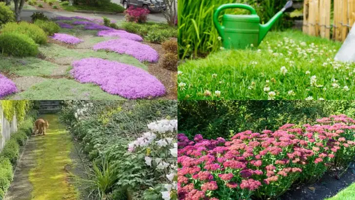 17 No-Mow Lawn Designs That Look Stunning All Year