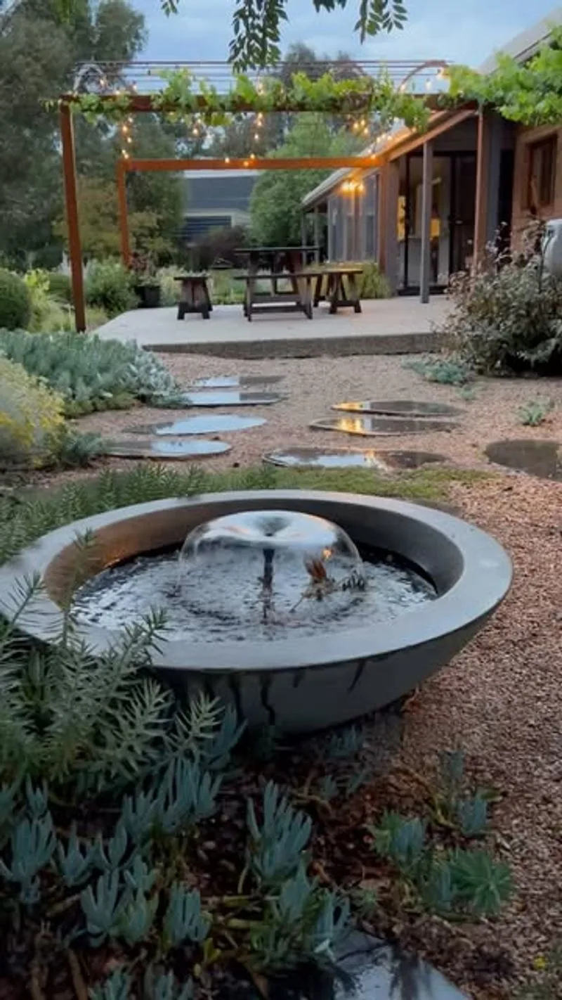 Water Feature with Fountain