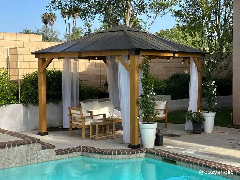 Poolside Retreat Gazebo