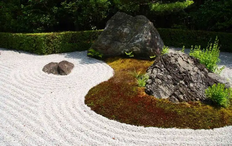 Pop-up Zen Pebble Paths
