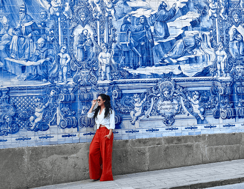 Portuguese Azulejo Pond