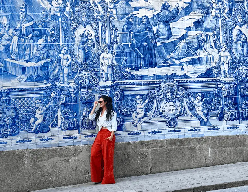 Portuguese Azulejo Pond